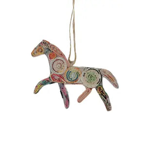 Upcycled Paper Ornaments
