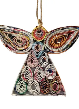Upcycled Paper Ornaments