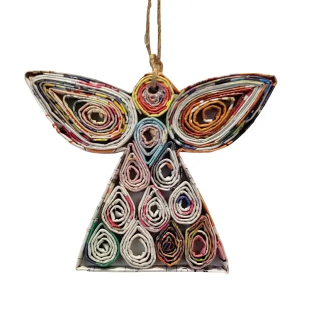 Upcycled Paper Ornaments