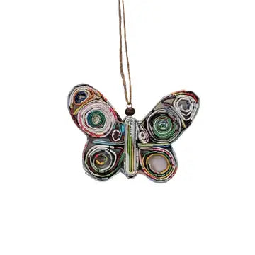 Upcycled Paper Ornaments