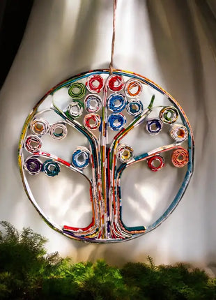 Upcycled Paper Ornaments