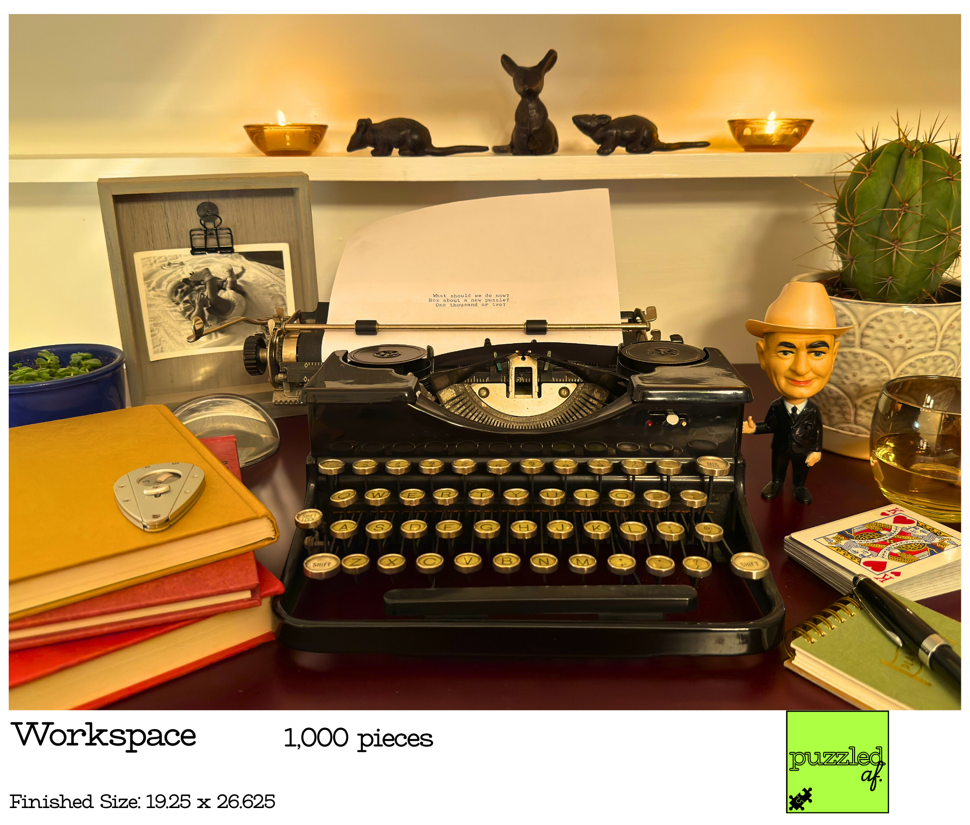 1,000-Piece Leesburg Puzzle Collection by Puzzled AF