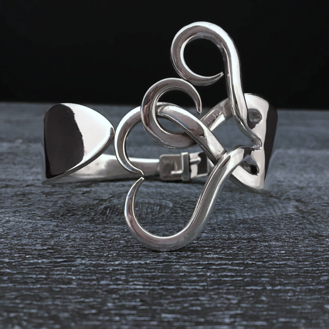 Elegant Fork Bracelets ~ Handcrafted from Vintage Silver