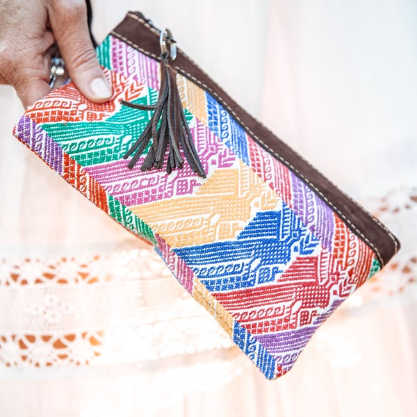 Huipil Wristlet