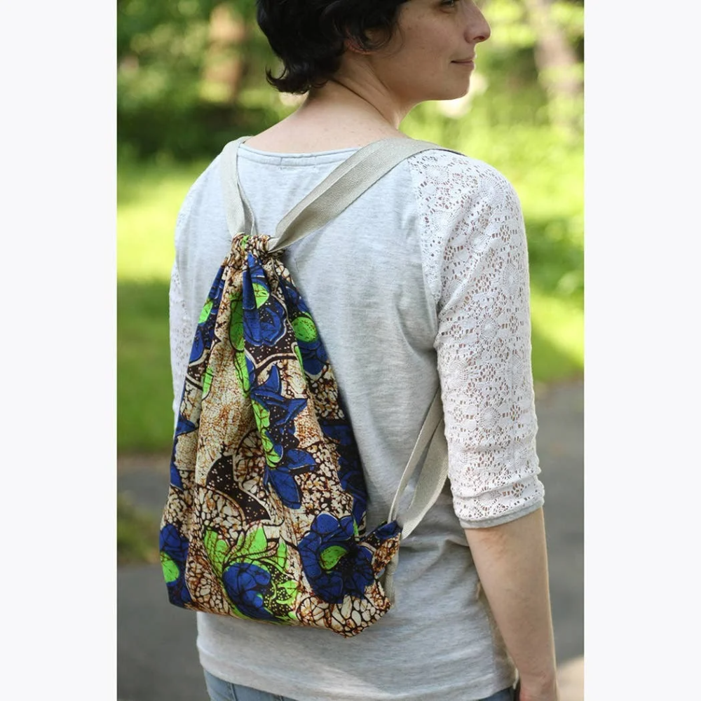 Kitenge Knapsack